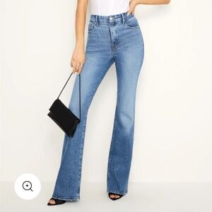 Good American Light Blue Boot Cut Jeans